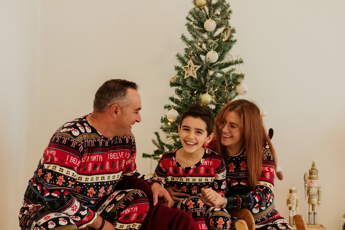 Sessão fotográfica de Natal 