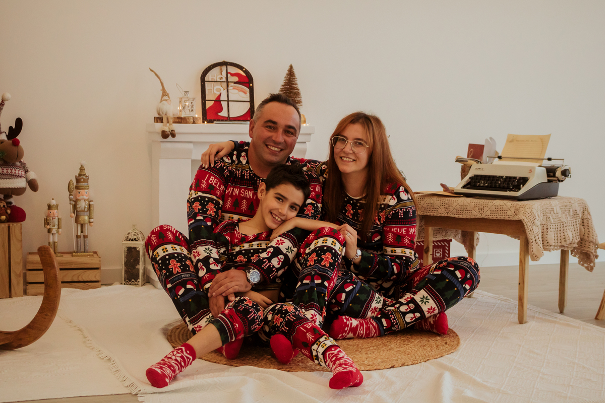 Sessão fotográfica de Natal 