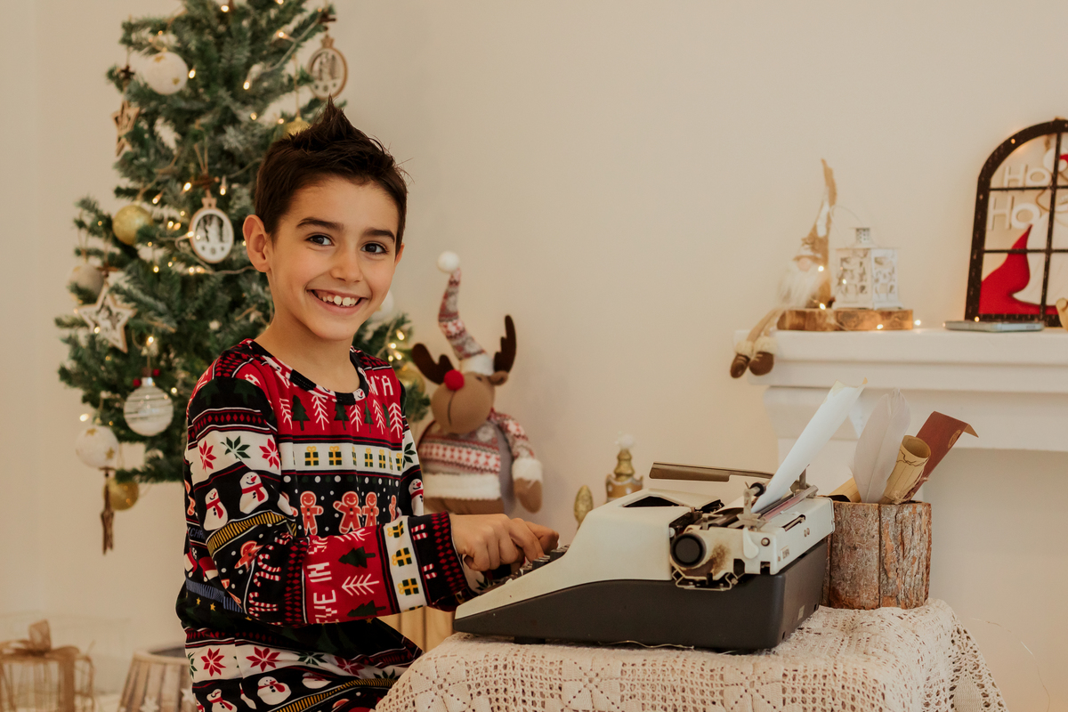 Sessão fotográfica de Natal 