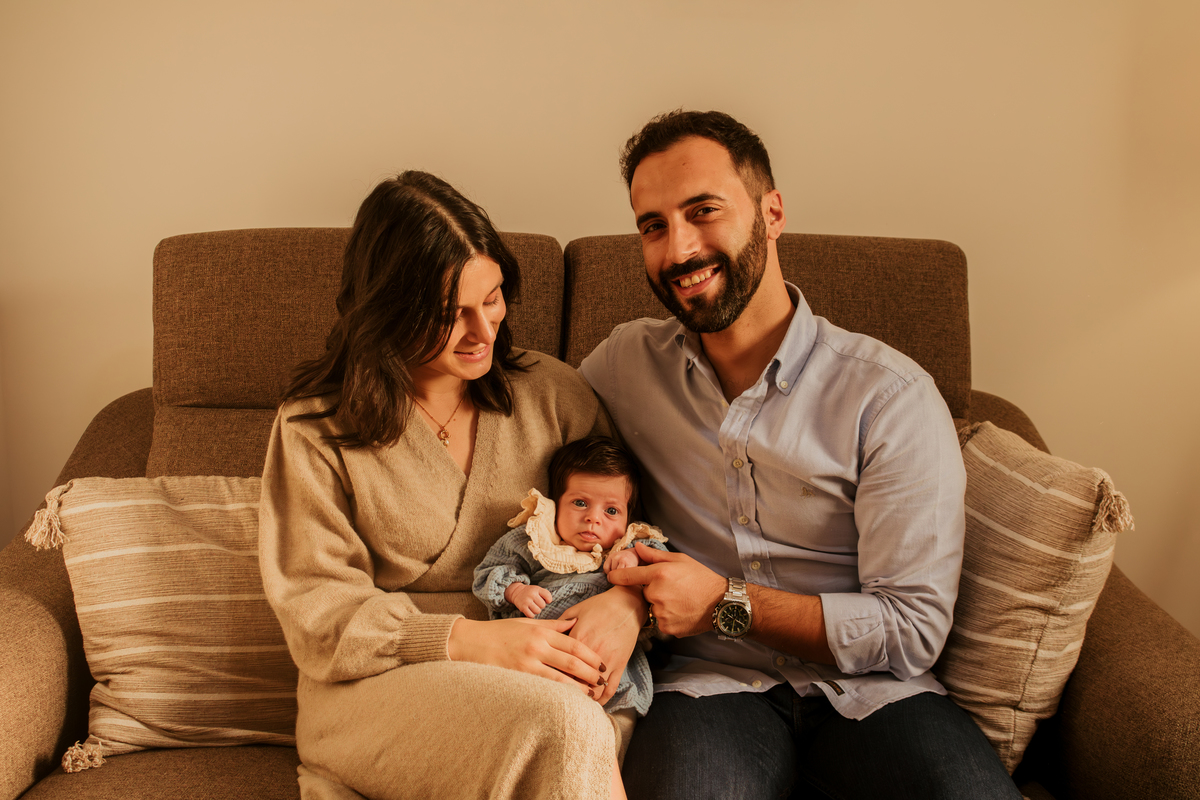 Sessão fotográfica bebé