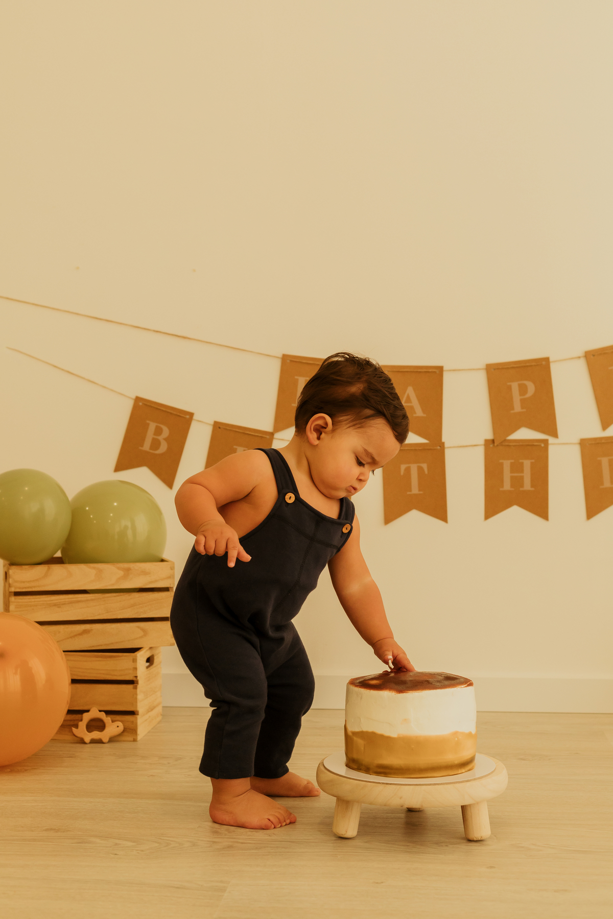 Sessão fotográfica smash the cake 