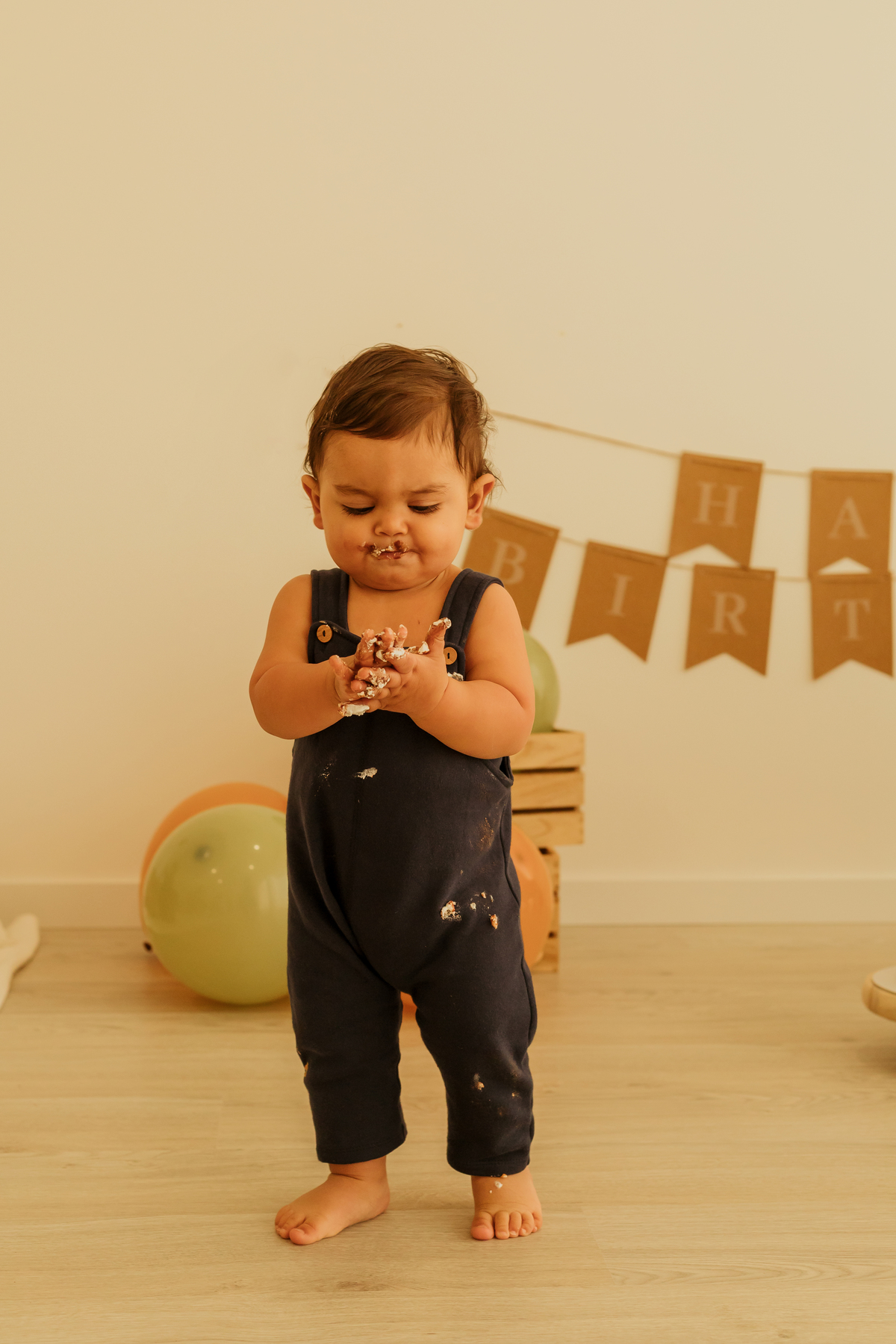 Sessão fotográfica smash the cake 