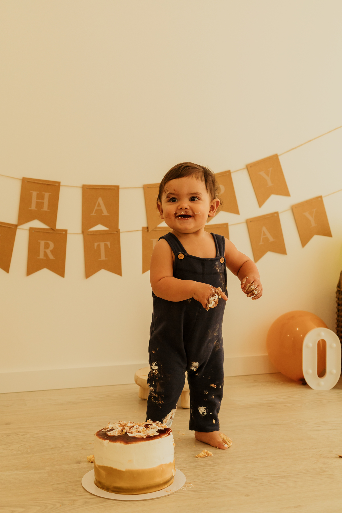 Sessão fotográfica smash the cake 