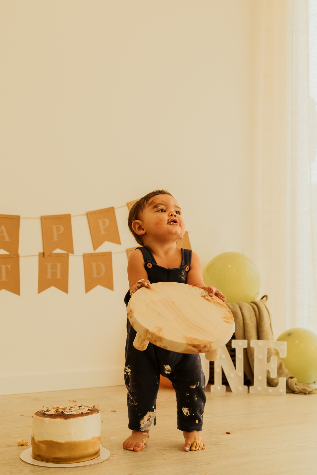 Sessão fotográfica smash the cake 