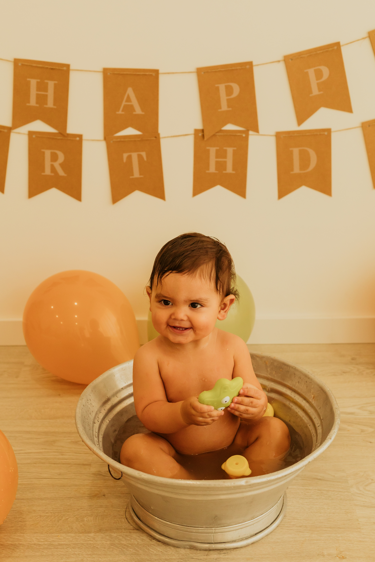 Sessão fotográfica smash the cake 