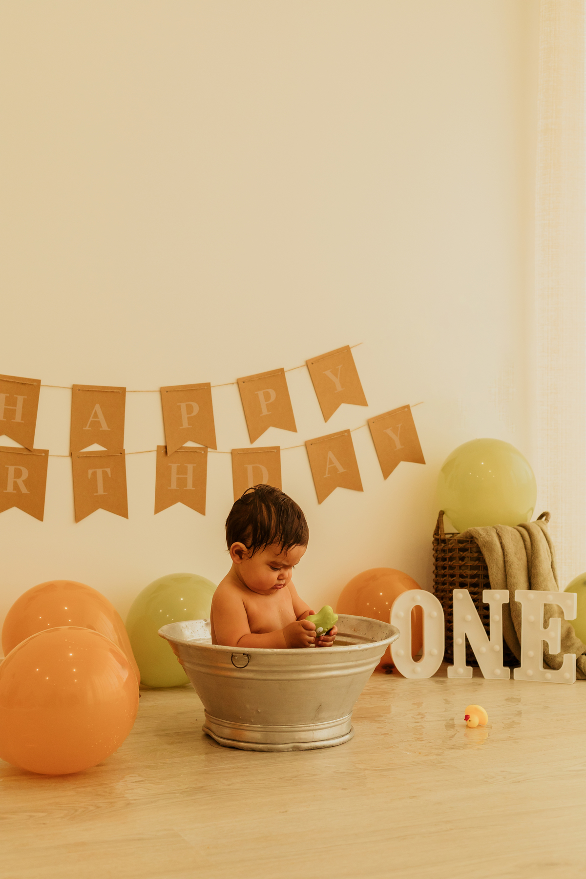 Sessão fotográfica smash the cake 