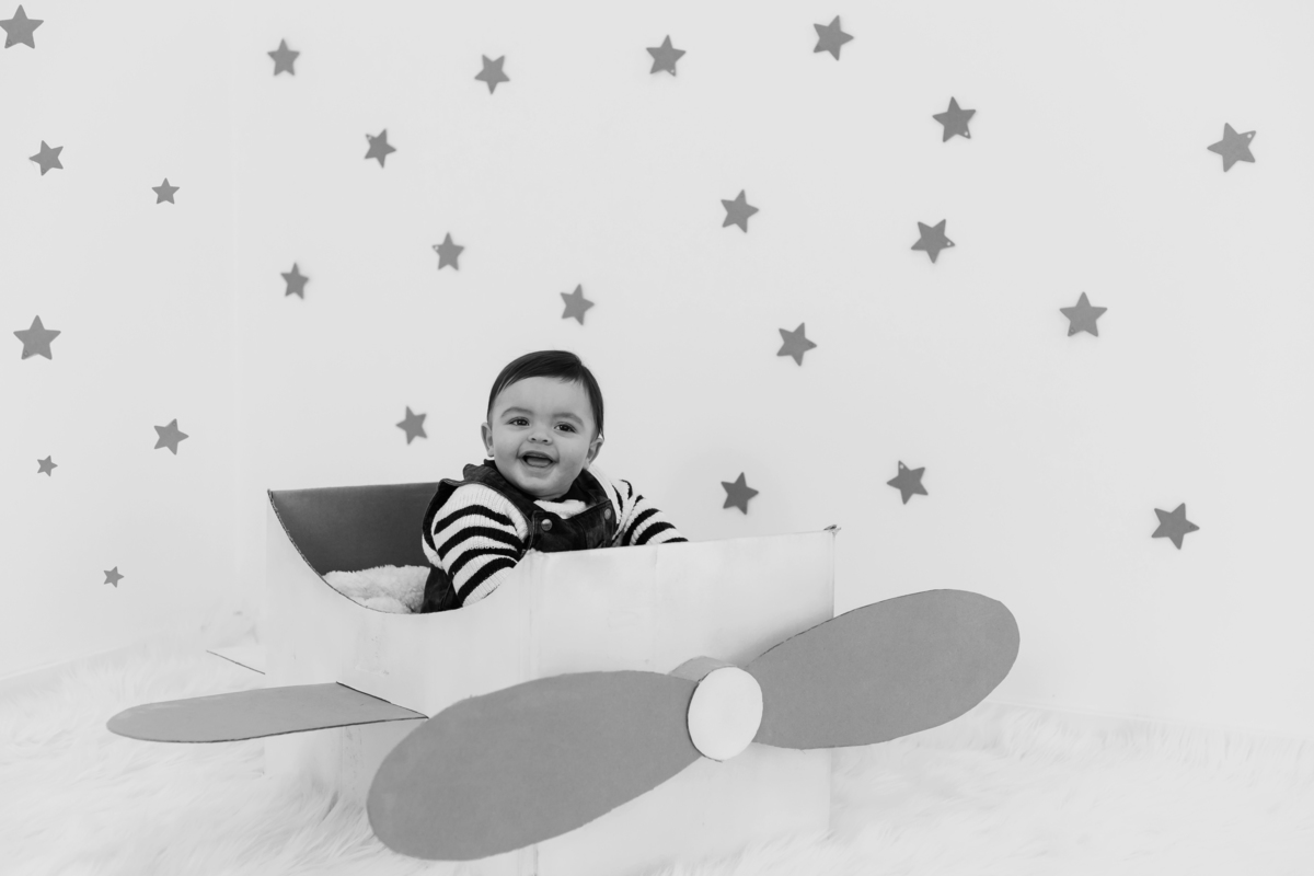 Sessão fotográfica bebé - Estúdio 