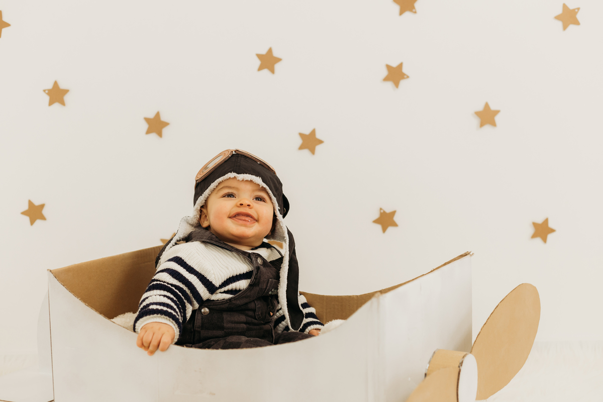 Sessão fotográfica bebé - Estúdio 