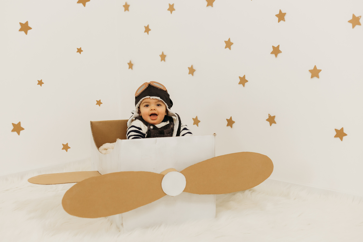 Sessão fotográfica bebé - Estúdio 