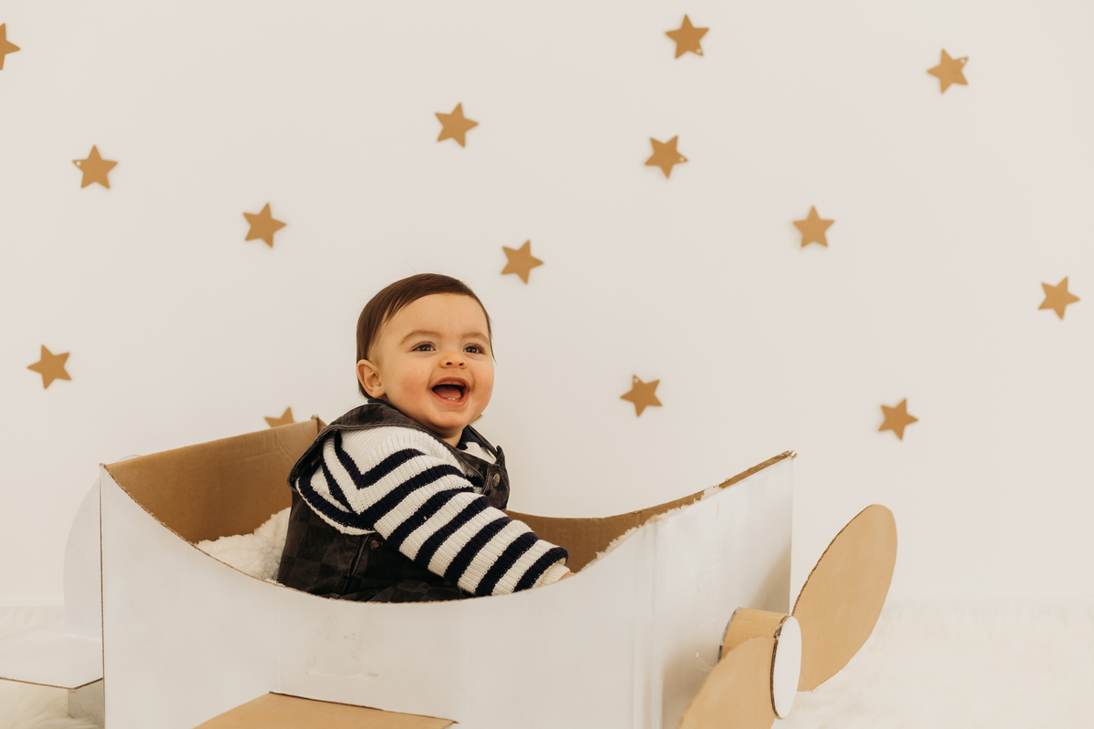 Sessão fotográfica bebé - Estúdio 