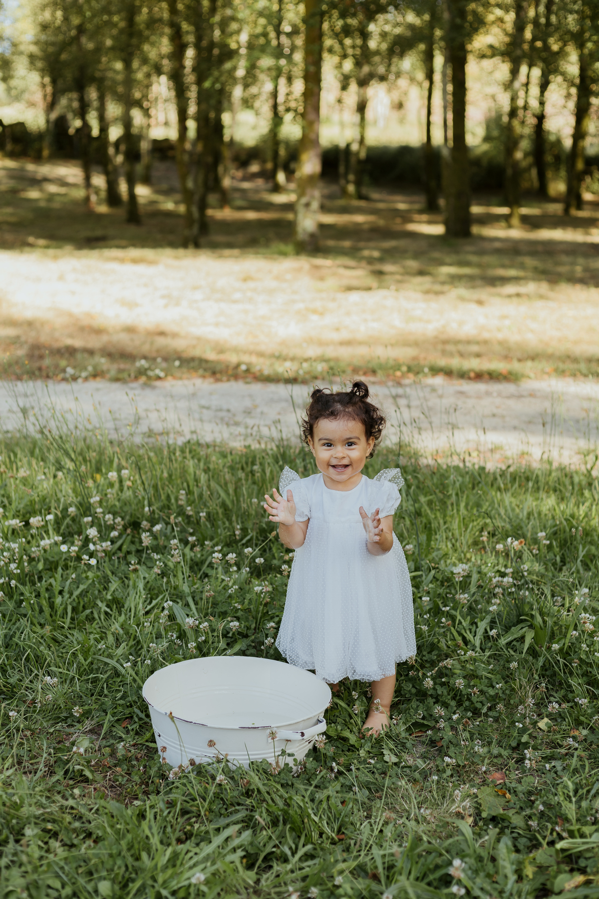 Sessão smash the cake no exterior