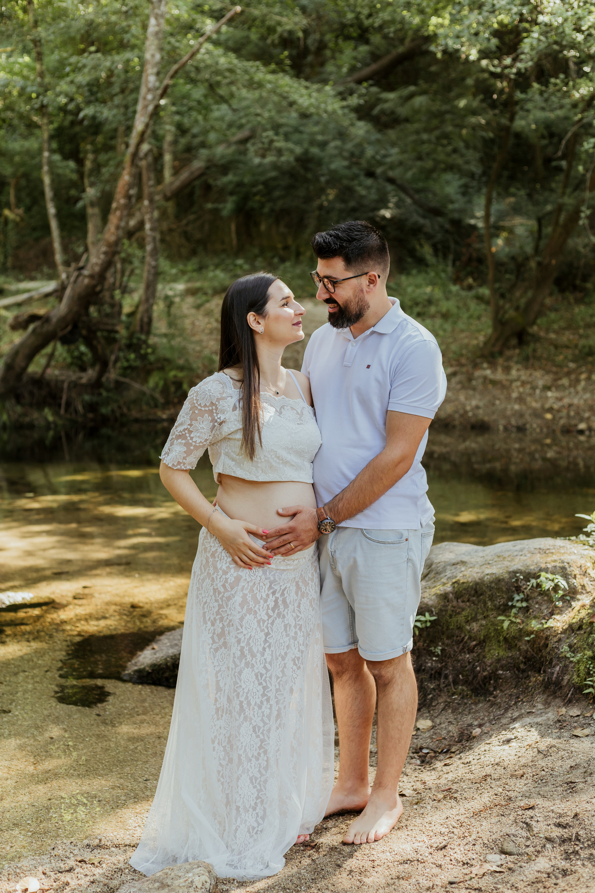 Sessão fotográfica grávida 