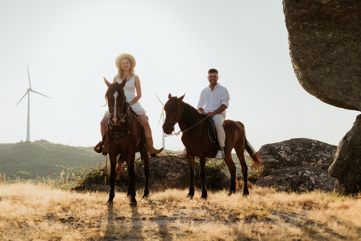 Sessão fotográfica Grávida com cavalos