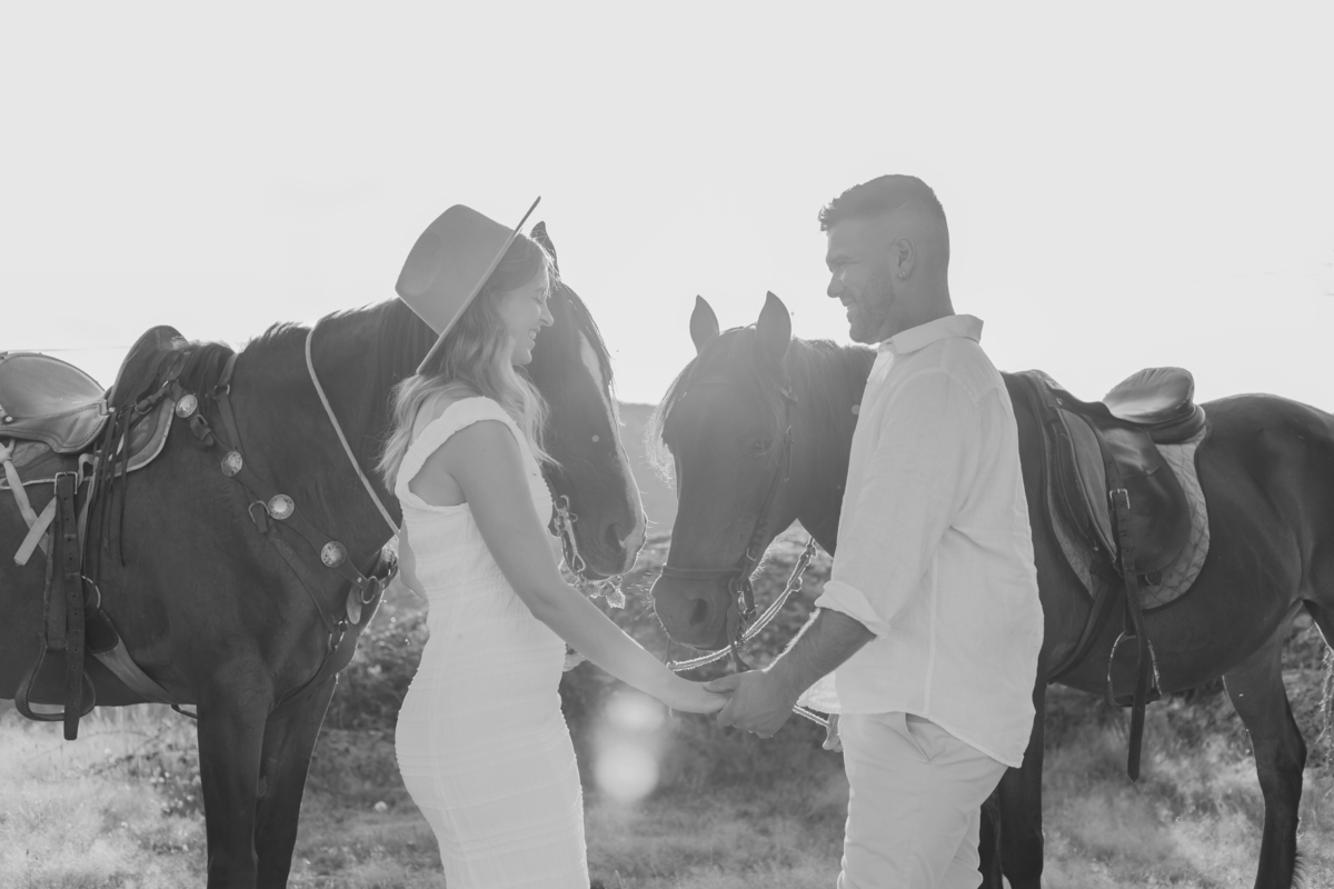Sessão fotográfica Grávida com cavalos