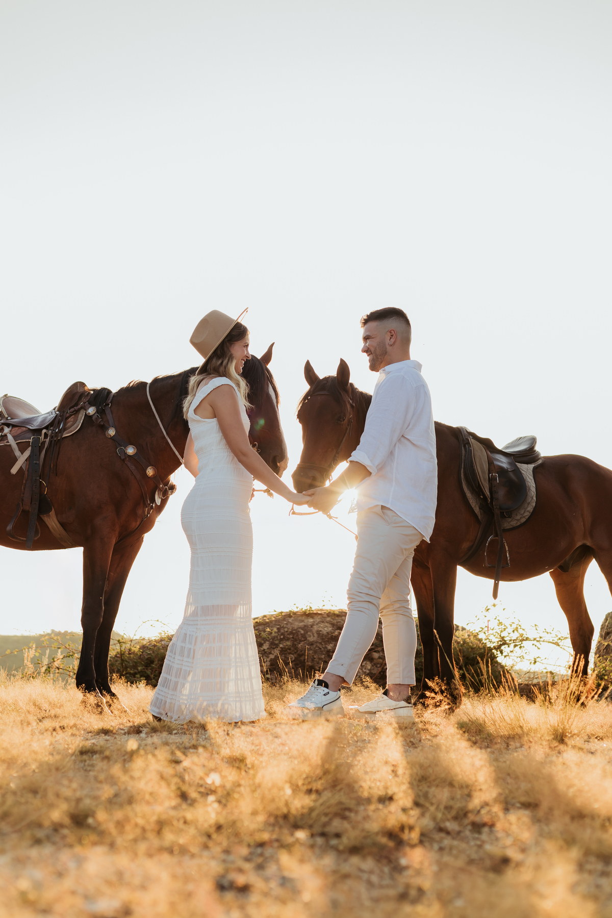 Sessão fotográfica Grávida com cavalos