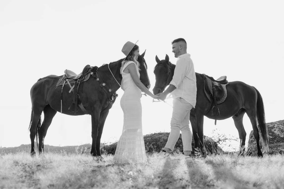 Sessão fotográfica Grávida com cavalos