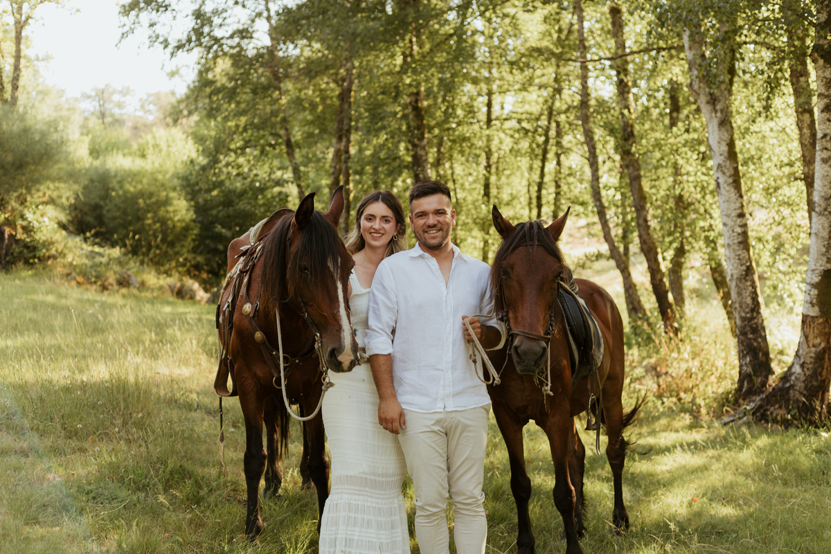 Sessão fotográfica Grávida com cavalos