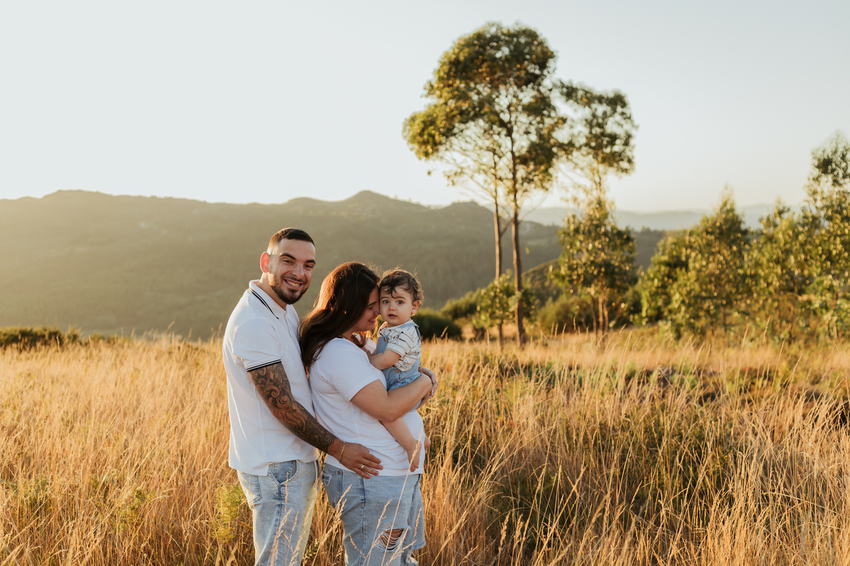 Sessão fotográfica de família