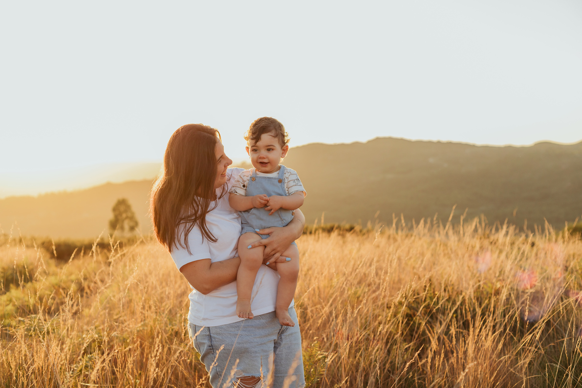 Sessão fotográfica de família