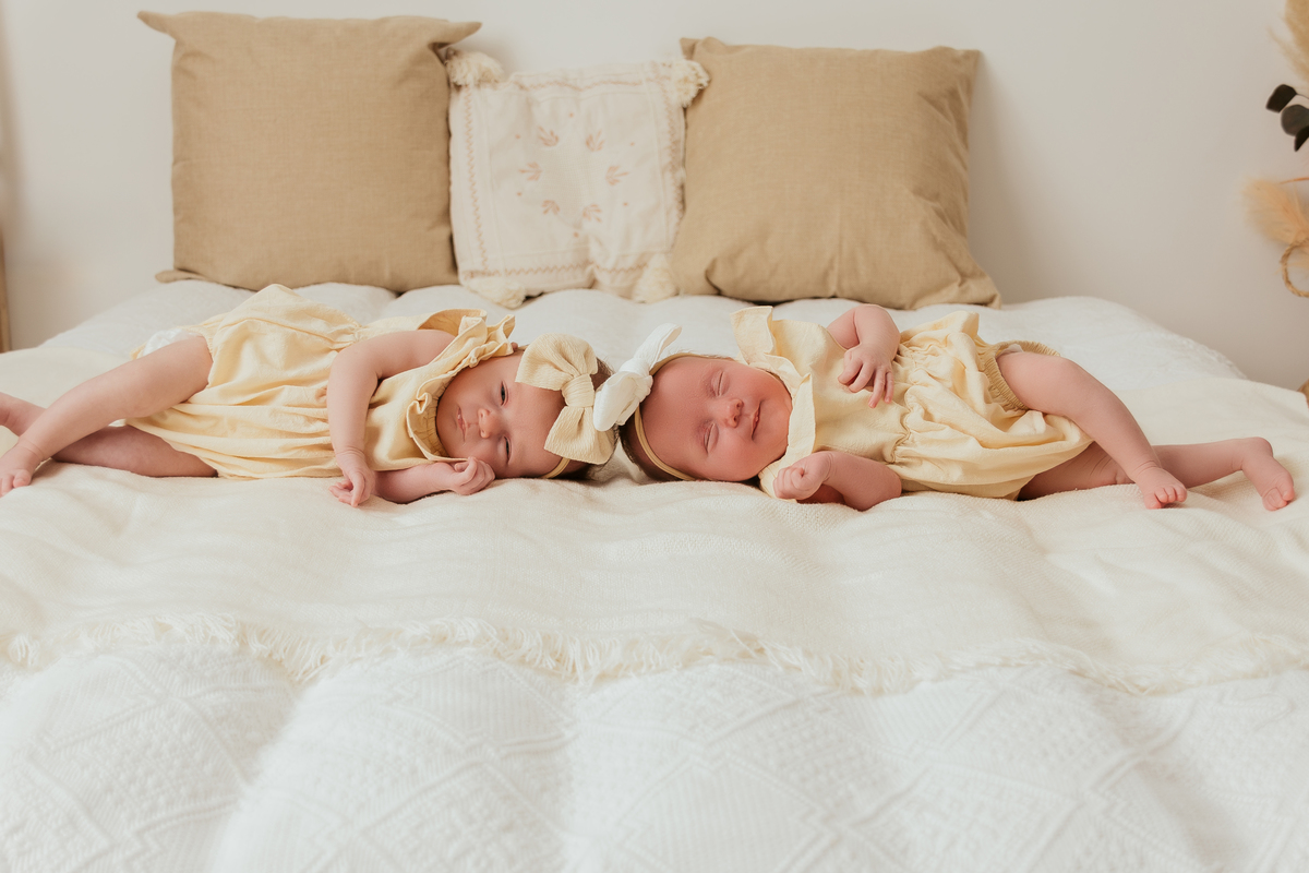 Sessão fotográfica Gémeas