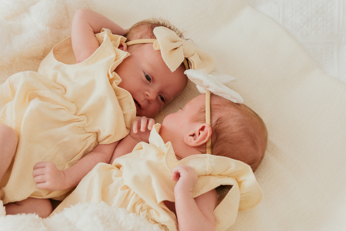 Sessão fotográfica Gémeas