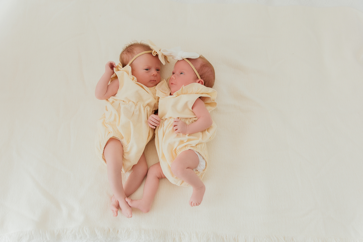 Sessão fotográfica Gémeas