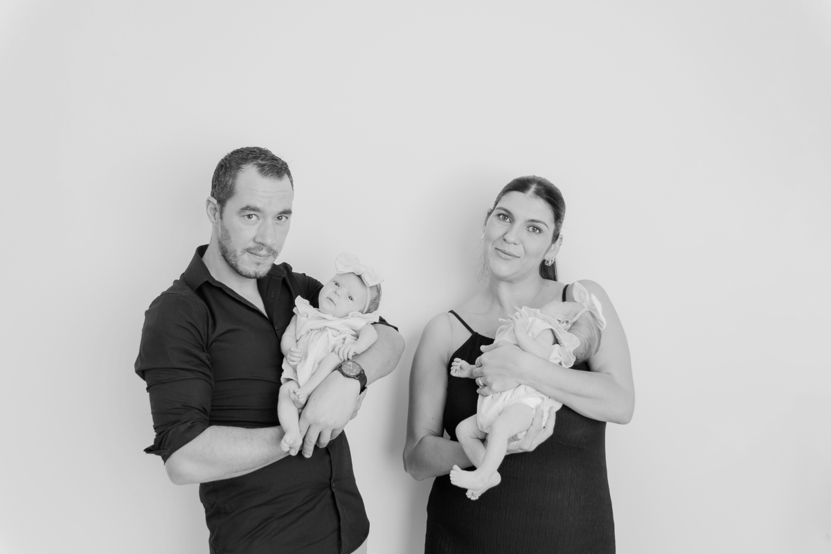 Sessão fotográfica Gémeas