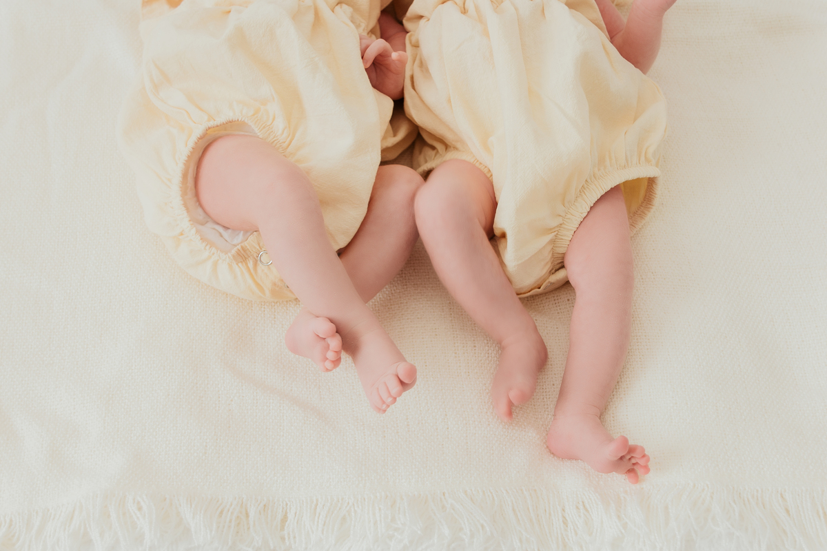 Sessão fotográfica Gémeas