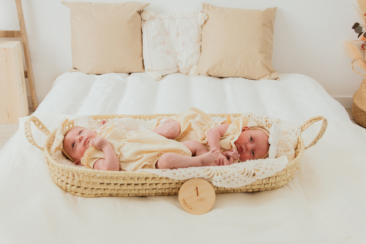 Sessão fotográfica Gémeas