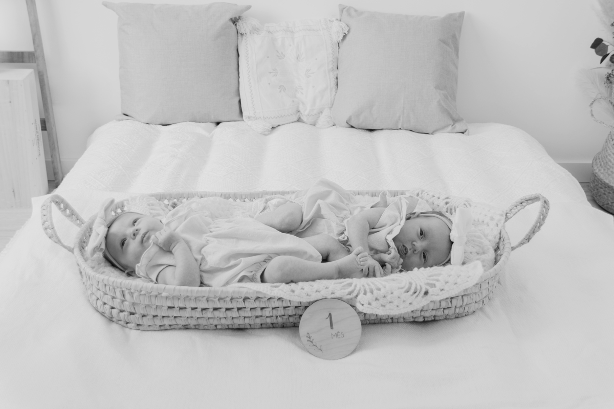 Sessão fotográfica Gémeas