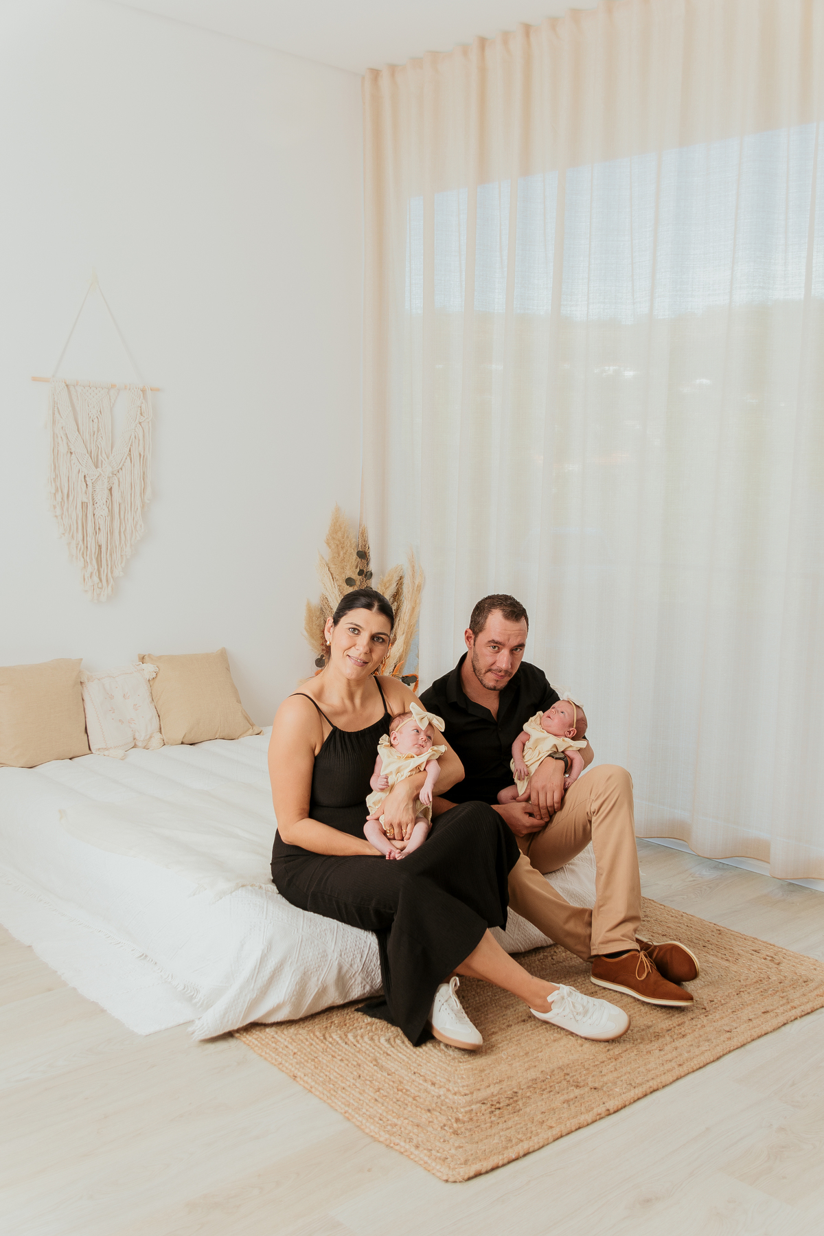 Sessão fotográfica Gémeas