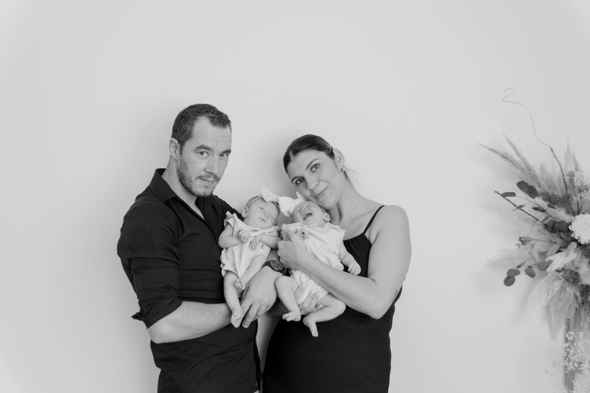 Sessão fotográfica Gémeas