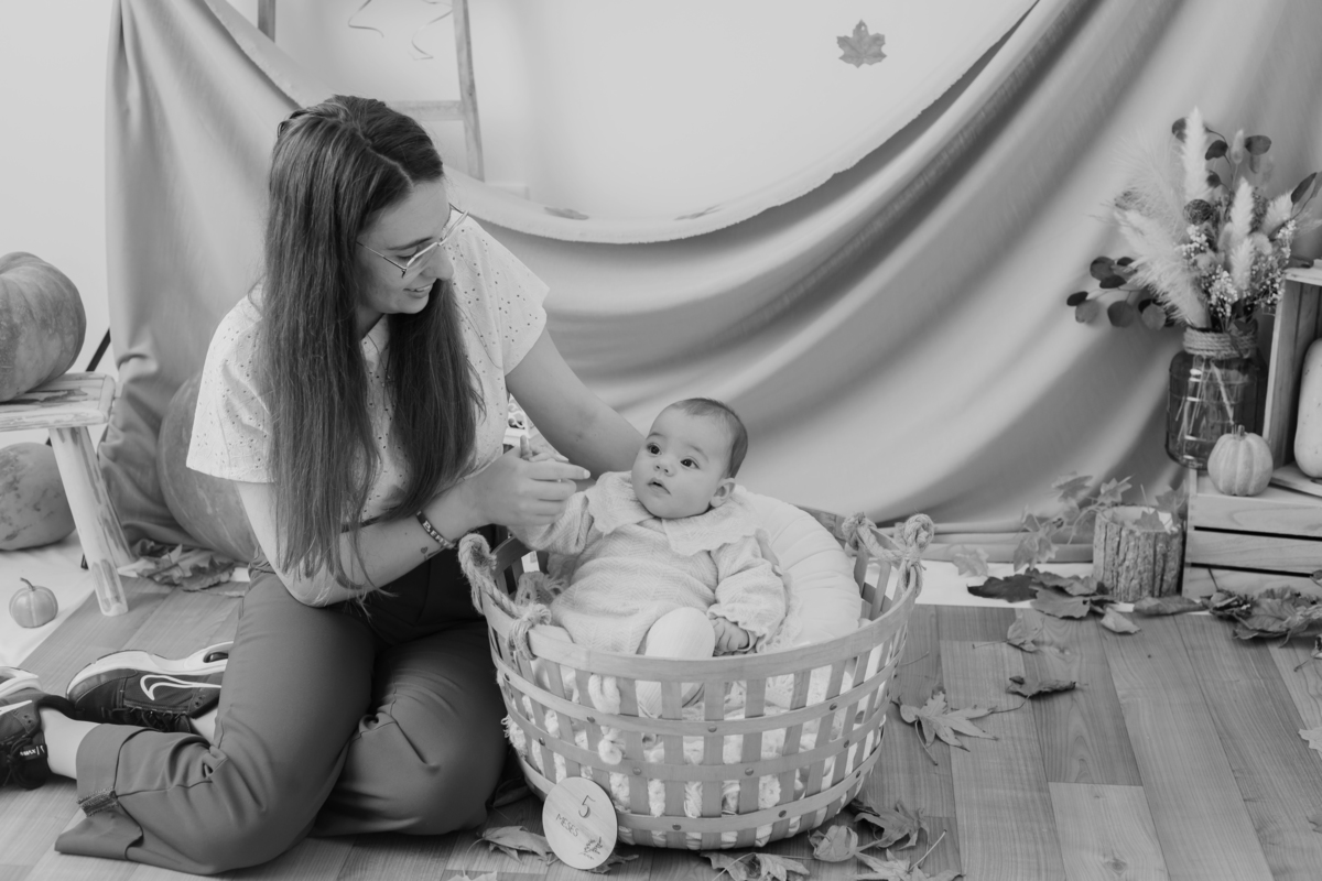 Sessão fotográfica acompanhamento mensal