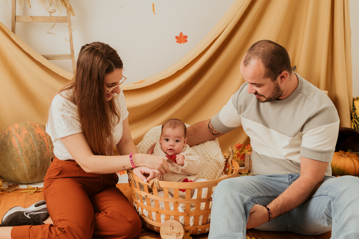 Sessão fotográfica acompanhamento mensal