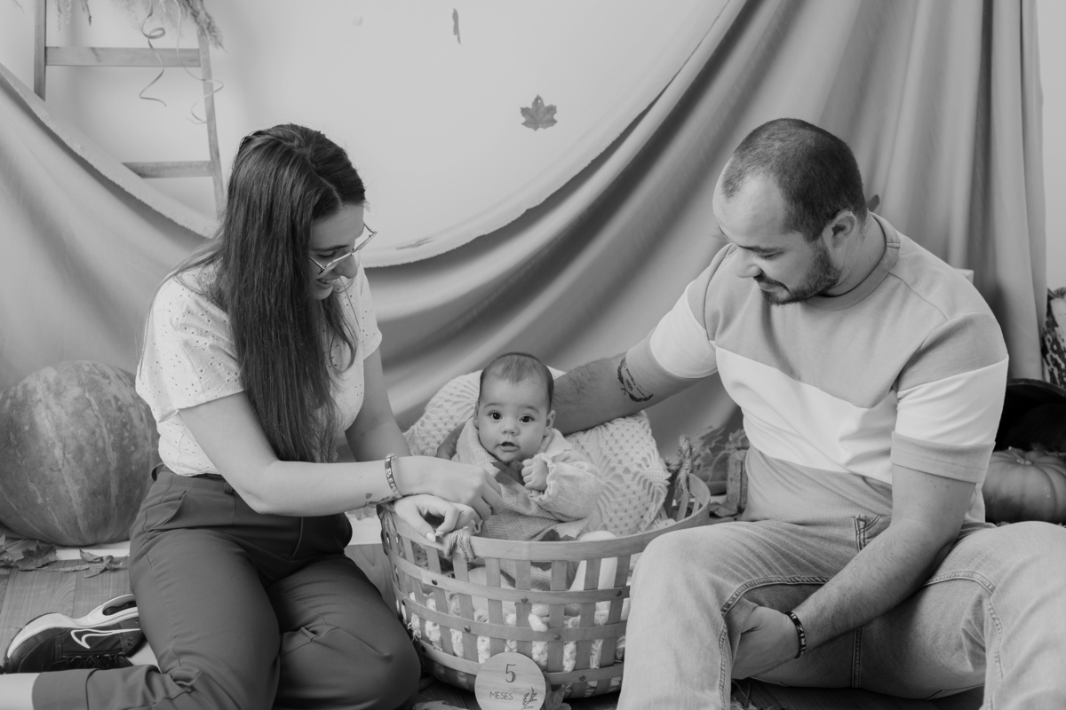 Sessão fotográfica acompanhamento mensal