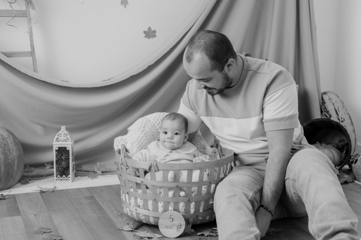 Sessão fotográfica acompanhamento mensal