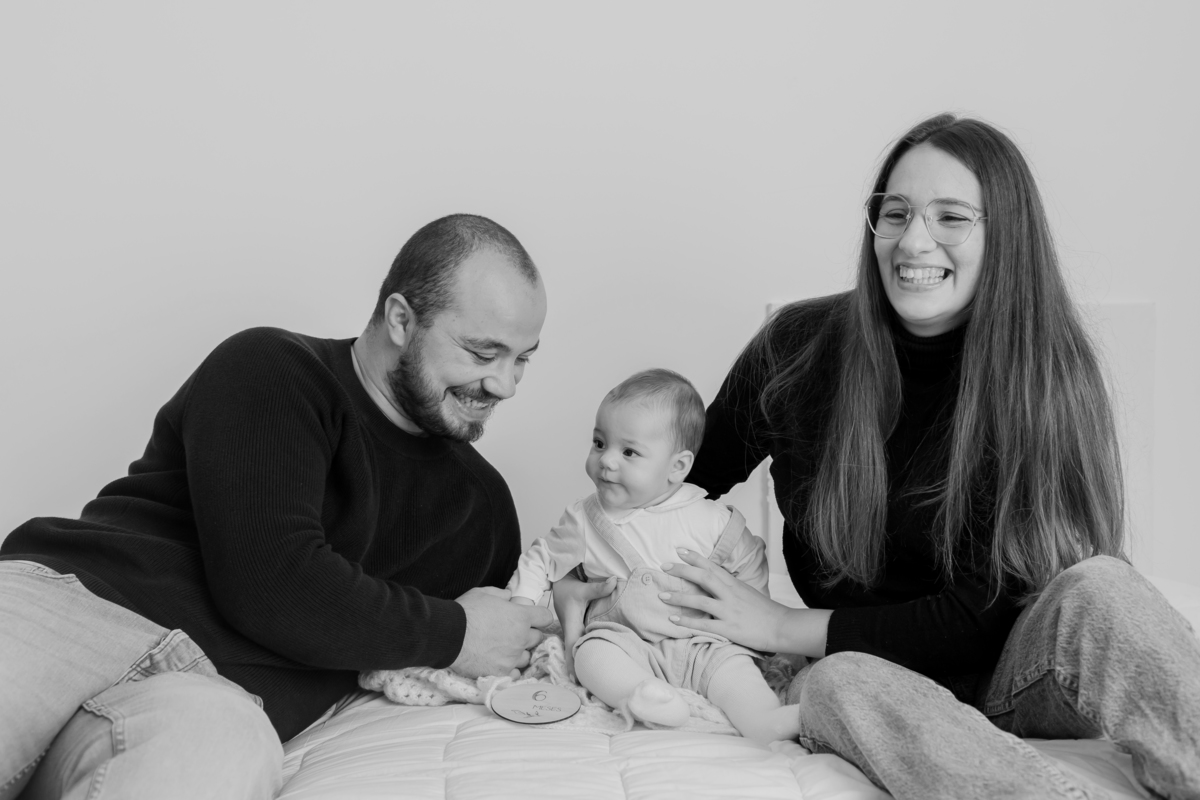 Sessão fotográfica acompanhamento mensal