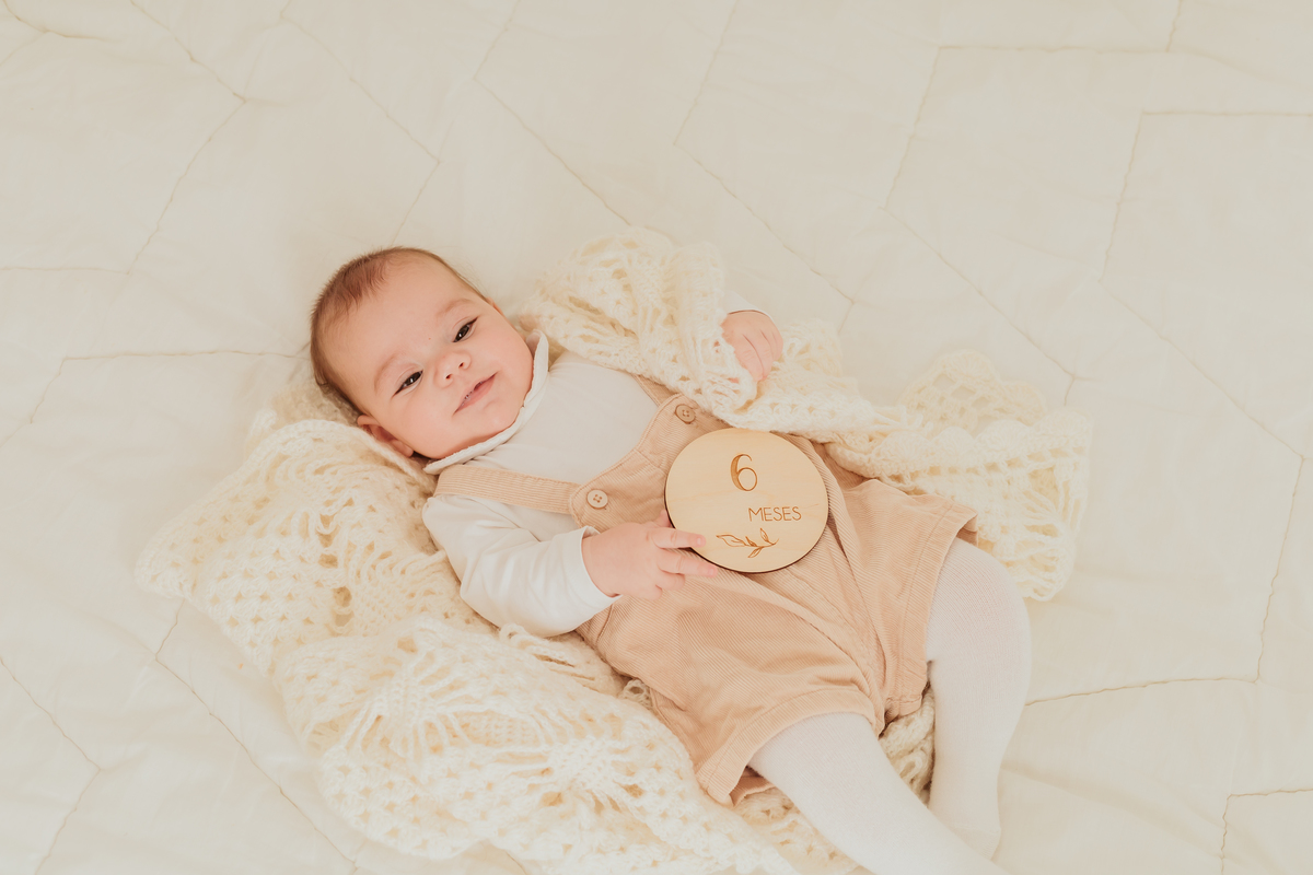 Sessão fotográfica acompanhamento mensal