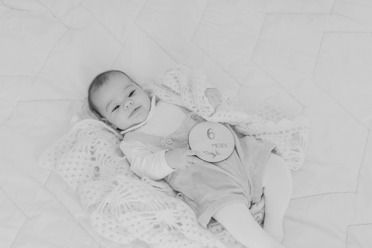 Sessão fotográfica acompanhamento mensal