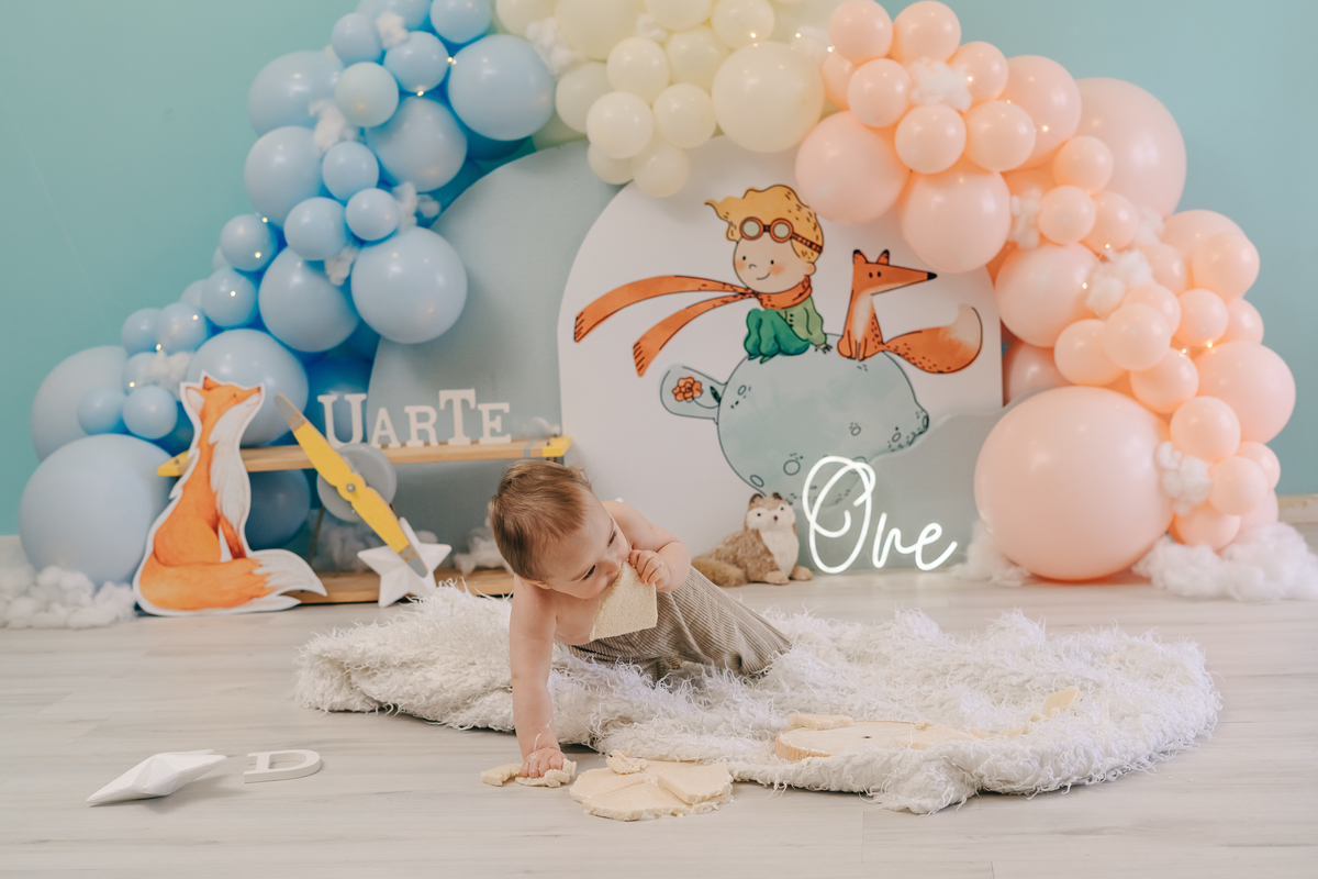 Sessão smash the cake - O principezinho 