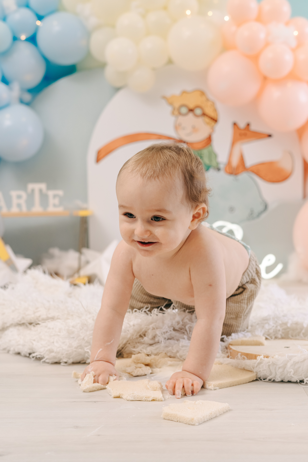 Sessão smash the cake - O principezinho 