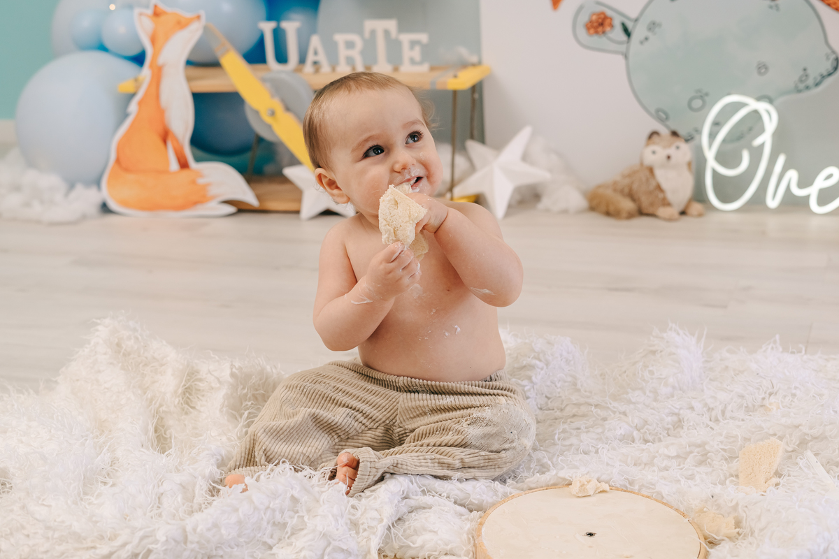 Sessão smash the cake - O principezinho 