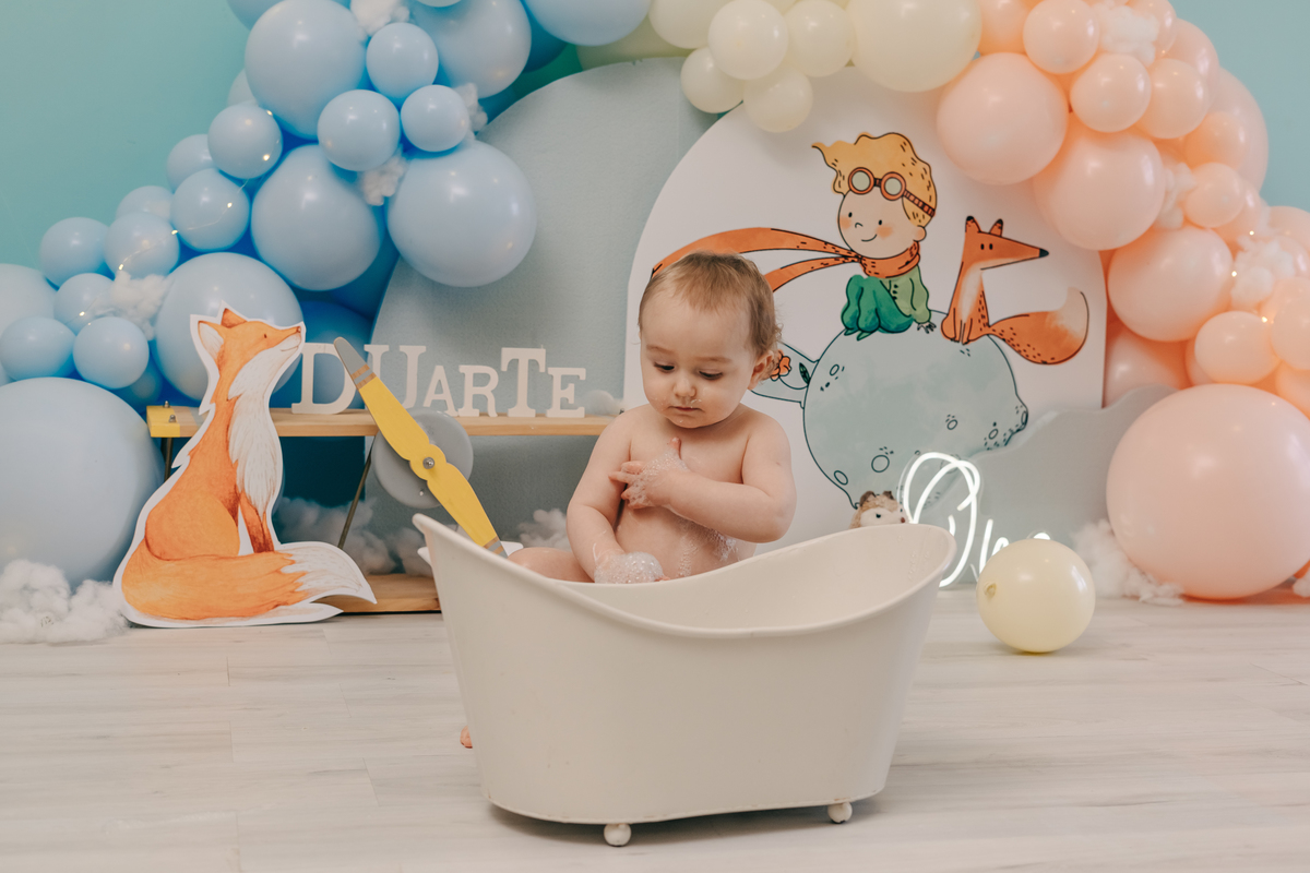 Sessão smash the cake - O principezinho 