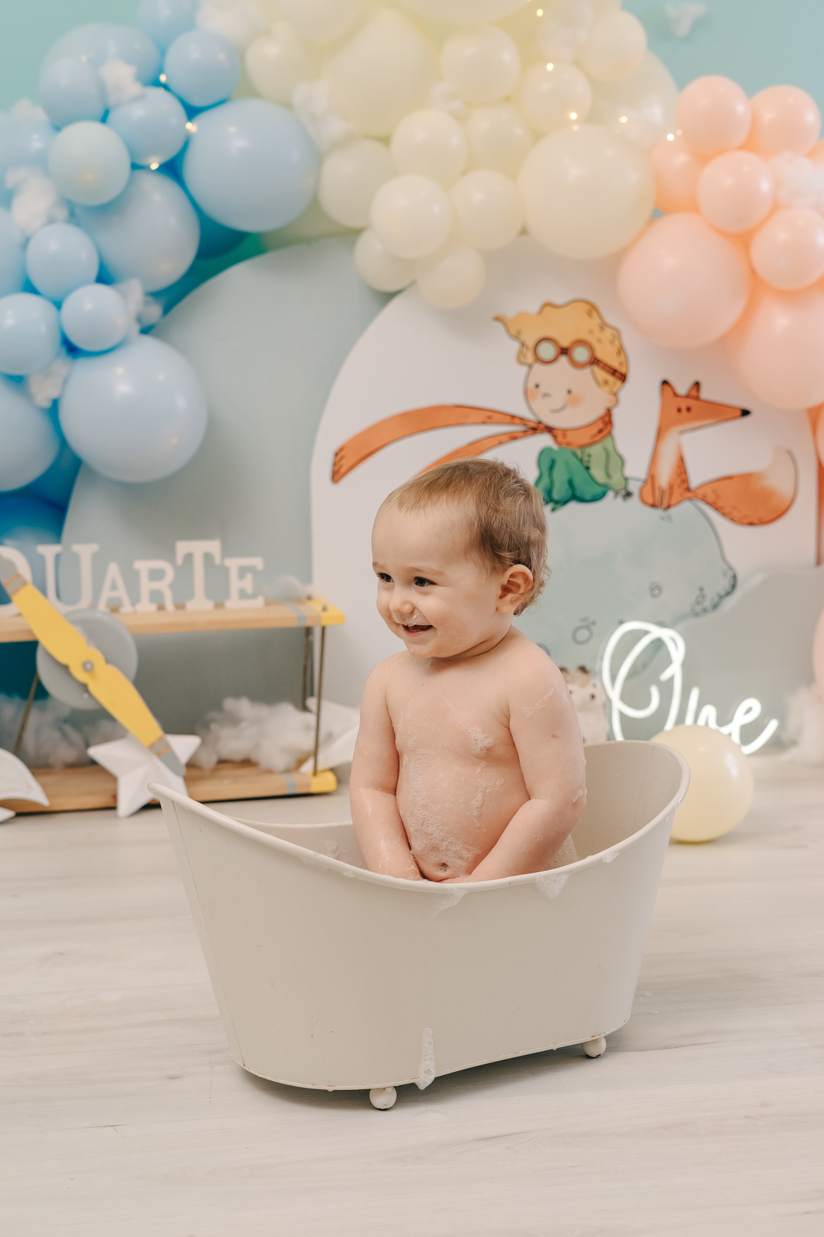 Sessão smash the cake - O principezinho 