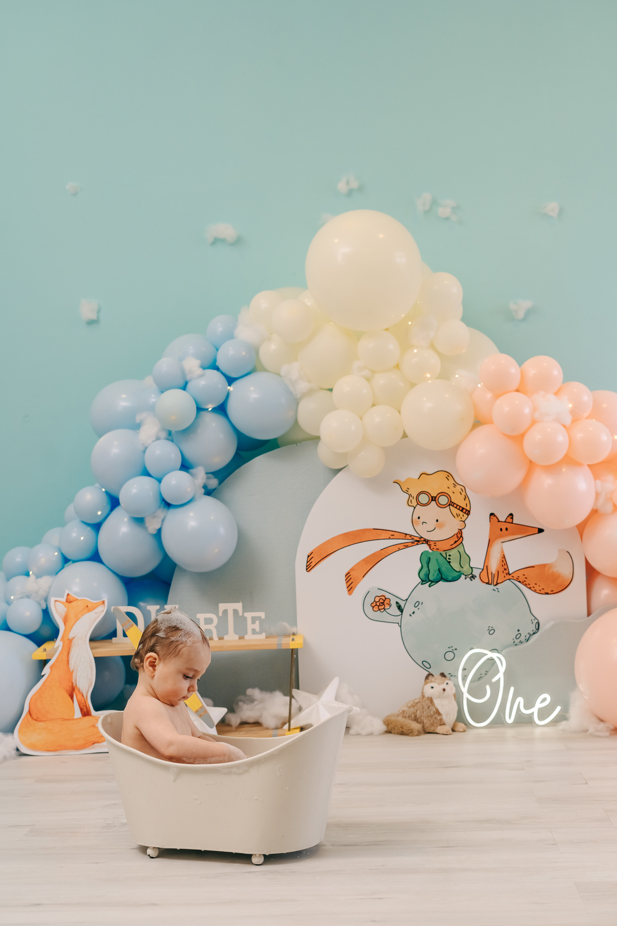 Sessão smash the cake - O principezinho 