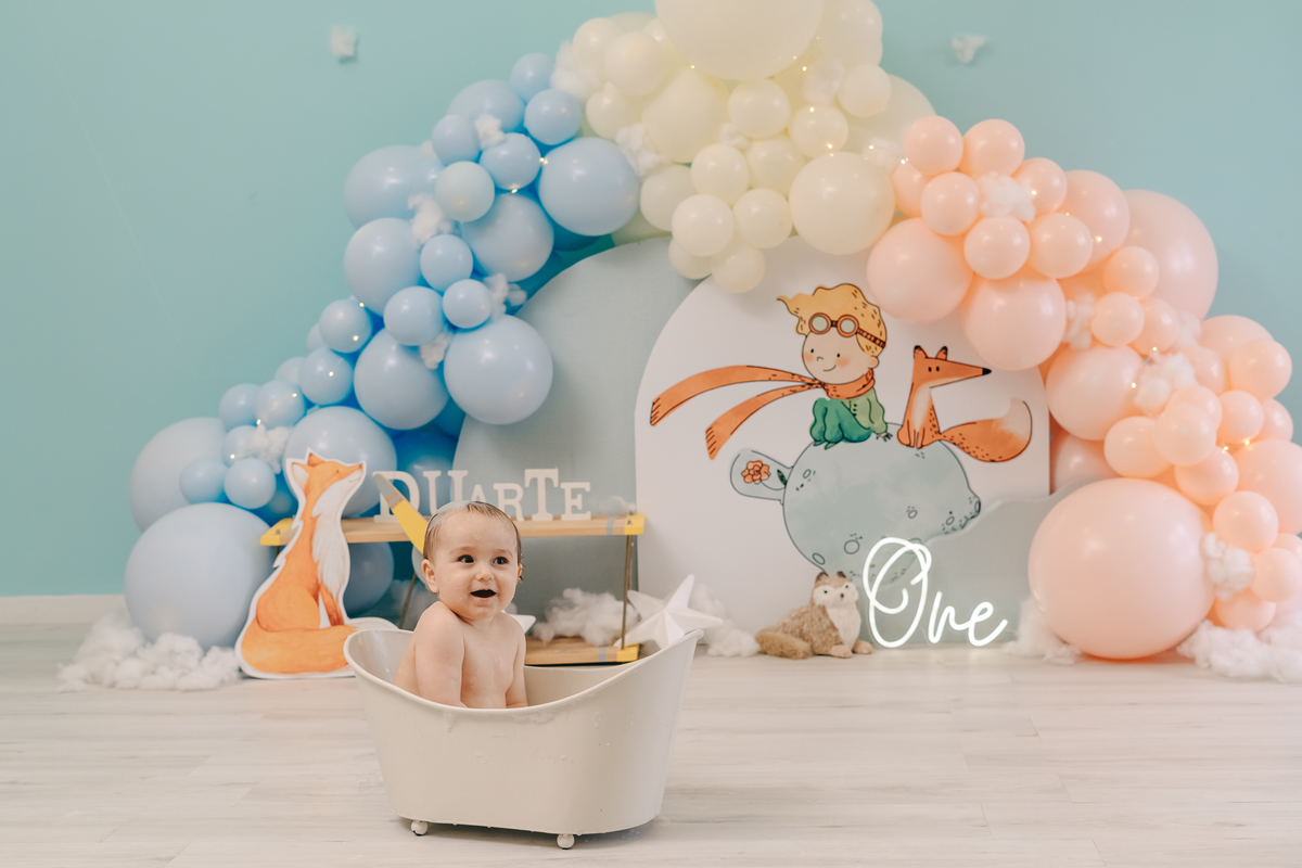 Sessão smash the cake - O principezinho 