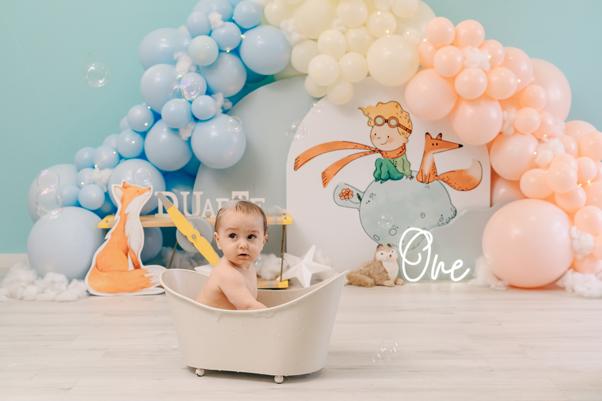 Sessão smash the cake - O principezinho 