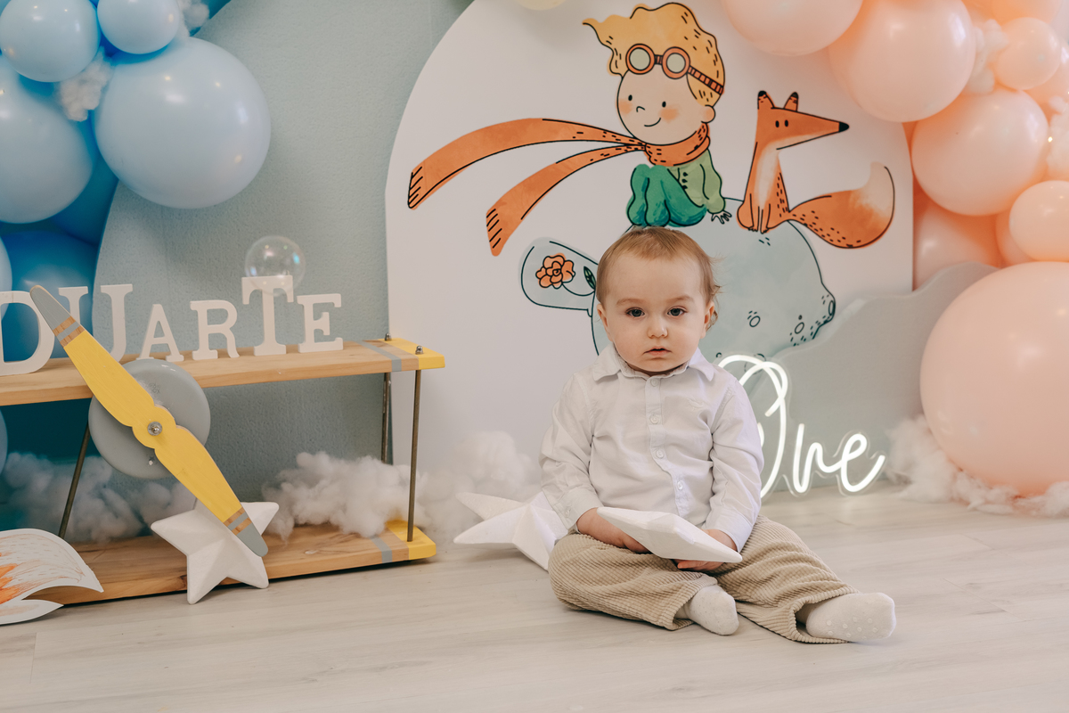 Sessão smash the cake - O principezinho 