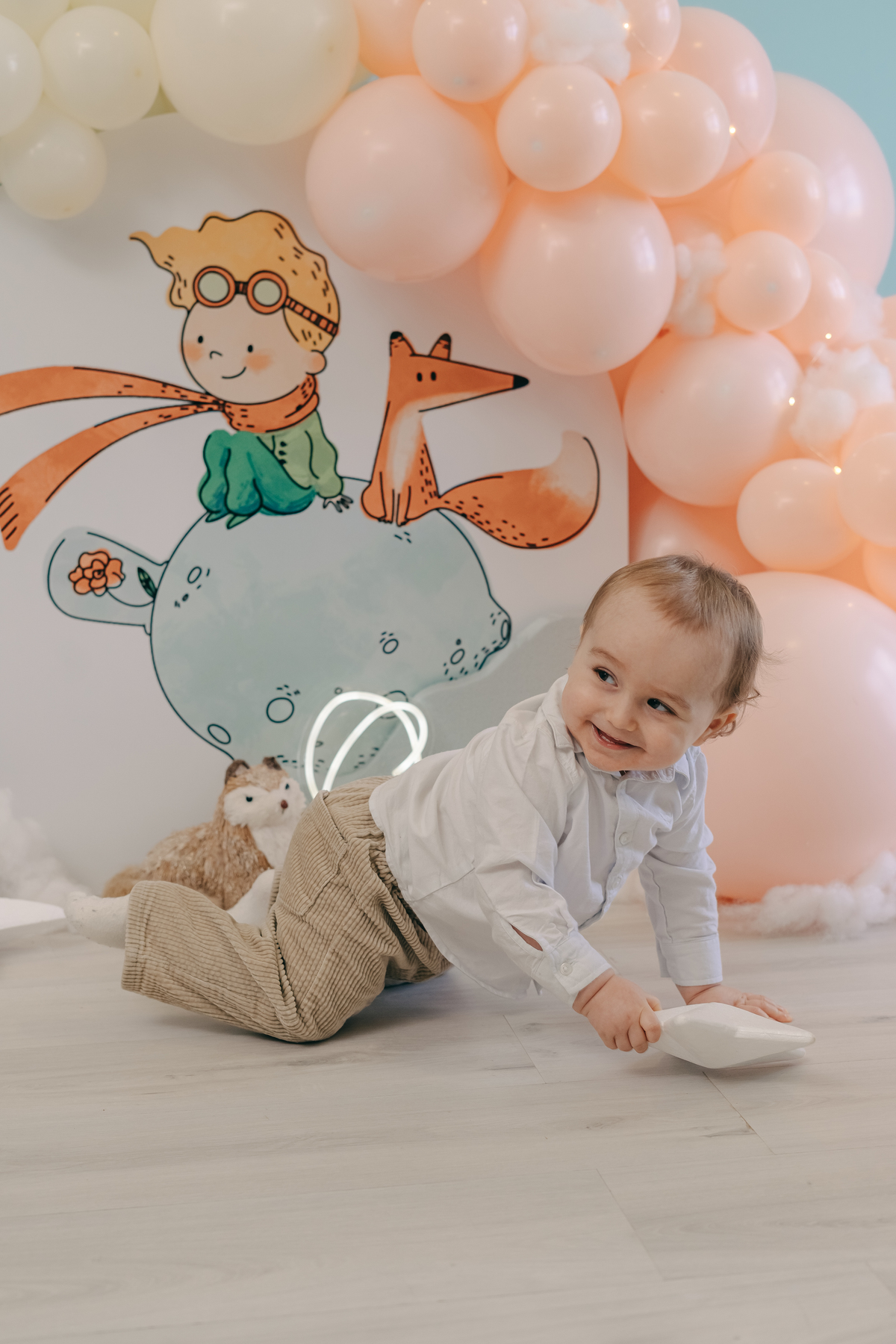 Sessão smash the cake - O principezinho 