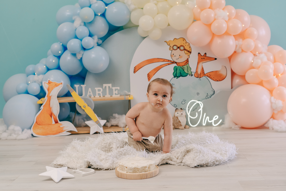 Sessão smash the cake - O principezinho 